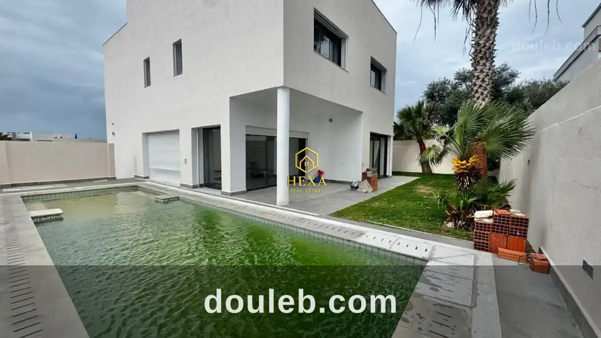 Villa s4 avce piscine et jardin à la marsa - Photo 1