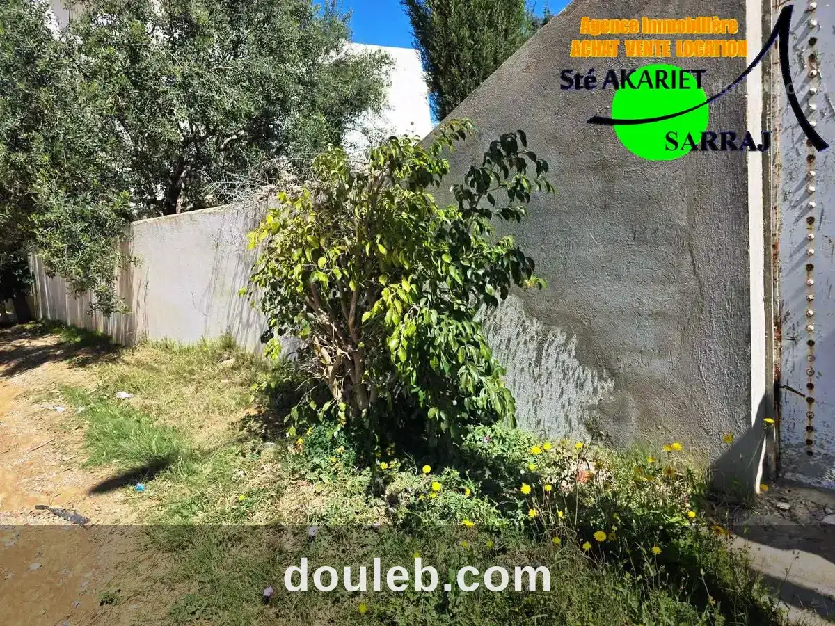 Lot 485m zone des villas en face koussour gharnata - Miniature 5