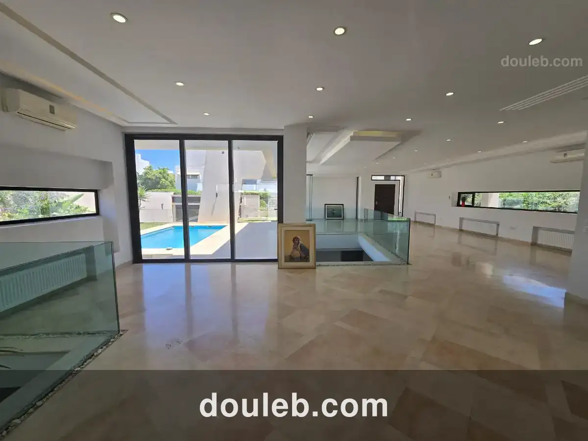 Villa luxe piscine au jardins de carthage - Miniature 4