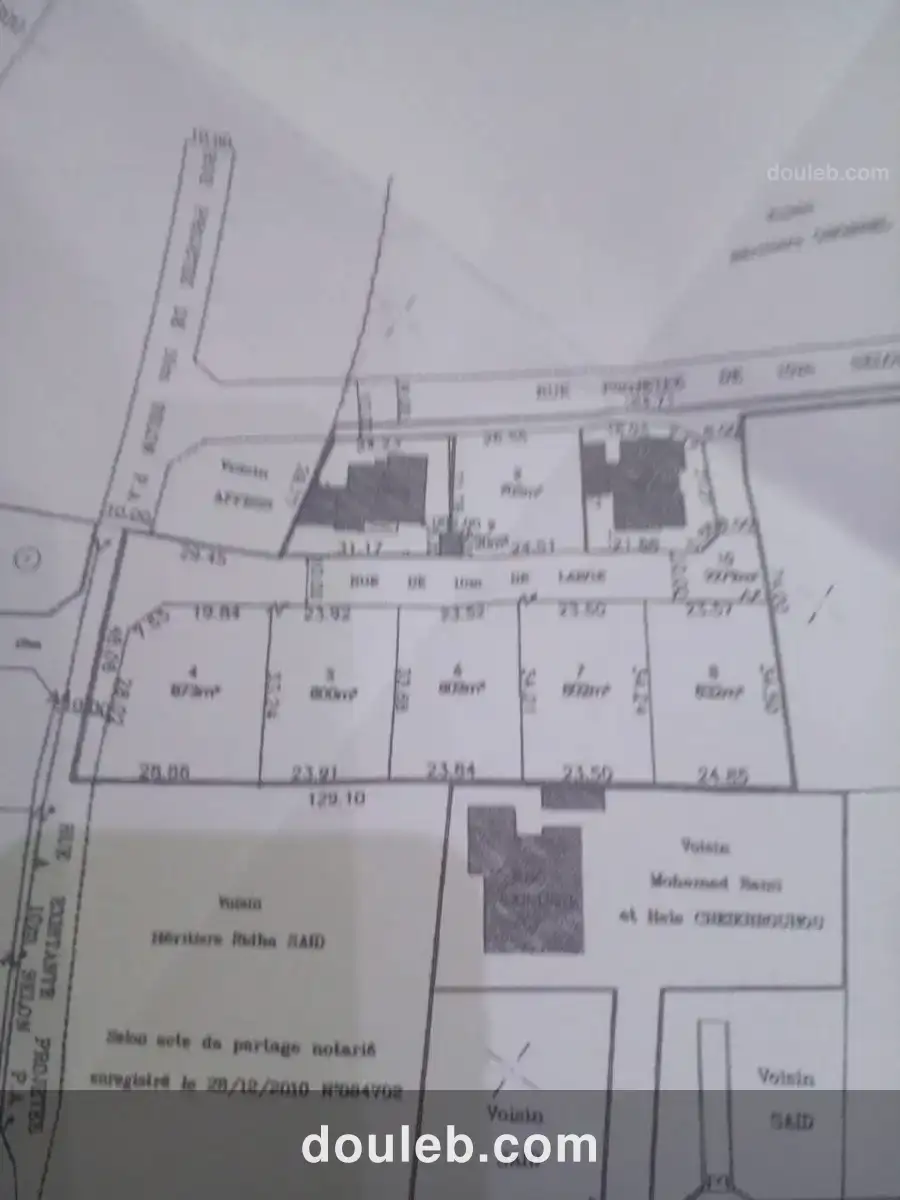 Lotissement approuvé rte el ain km 8 et demi - Miniature 2