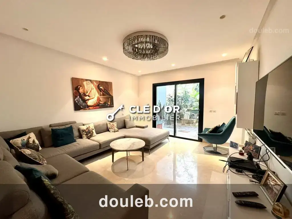 Un duplex s4 meuble situe au jardins de carthage - Miniature 3