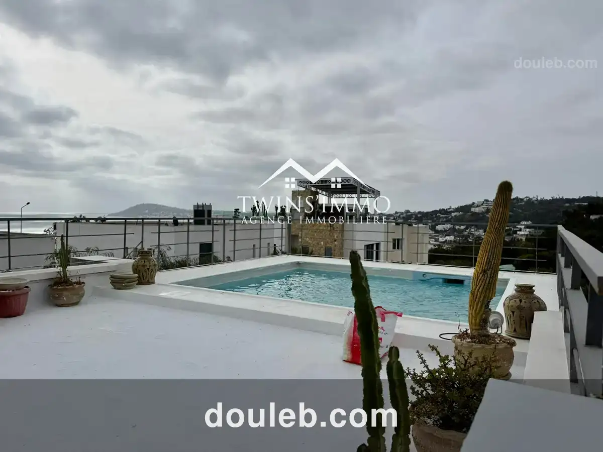 Triplex meublé avec piscine à gammarth - Photo 1