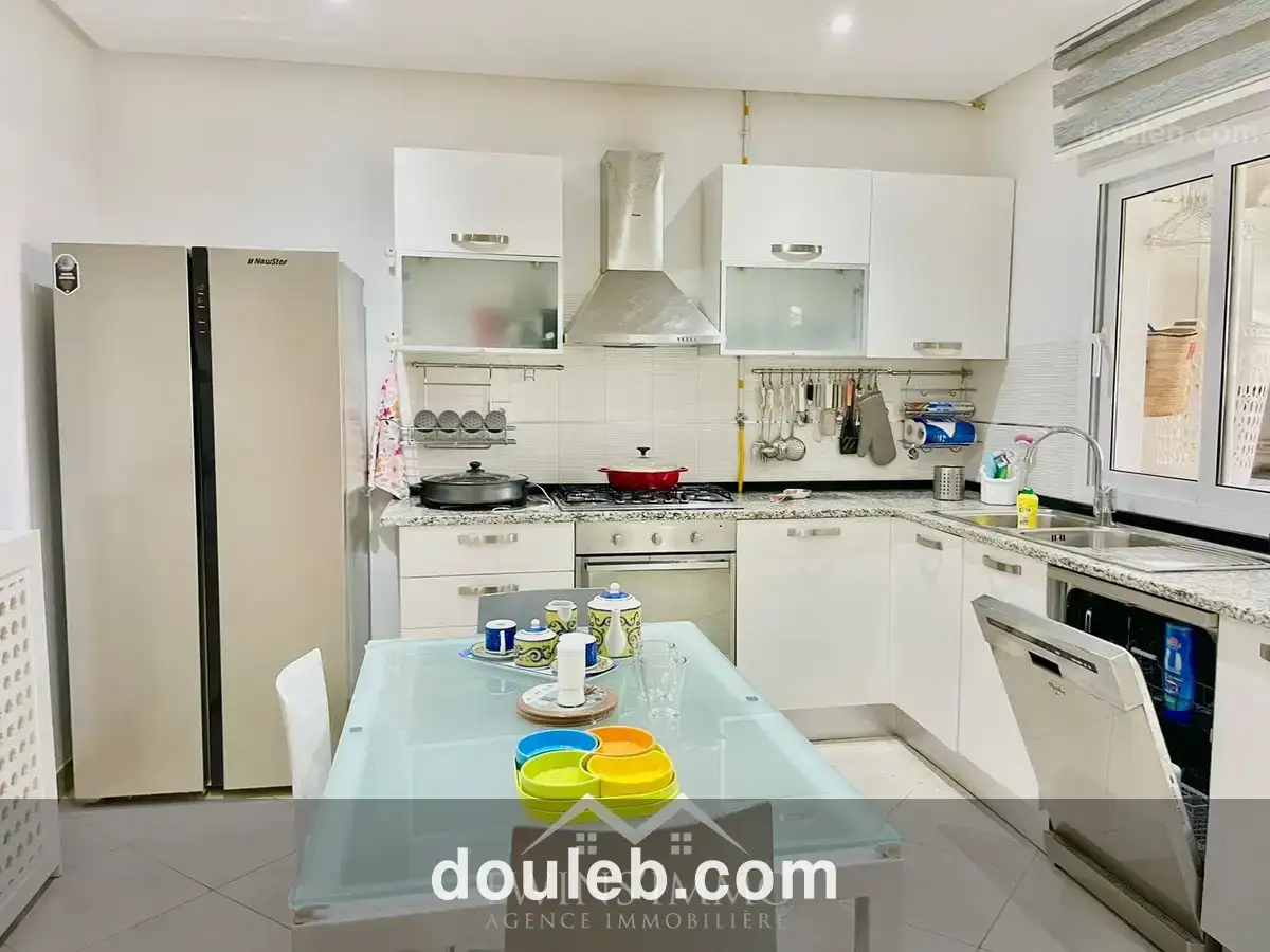 Appartement s3 meublé à marina gammarth - Miniature 5