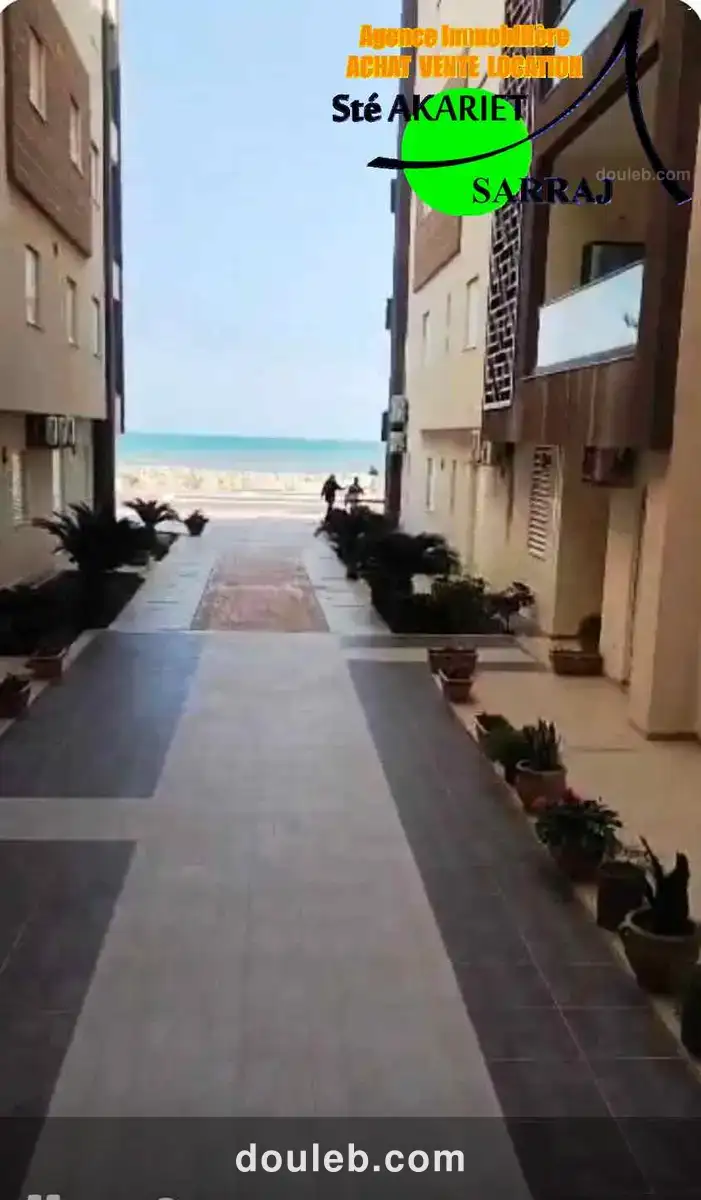 Appartement s2 pieds dans l'eau à chatt mariem - Miniature 5